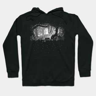 Snowing tiger Hoodie